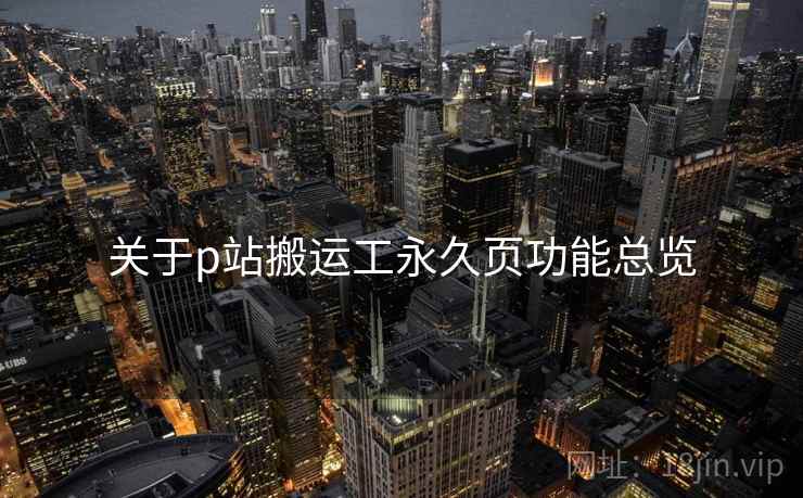 关于p站搬运工永久页功能总览