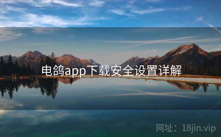 电鸽app下载安全设置详解