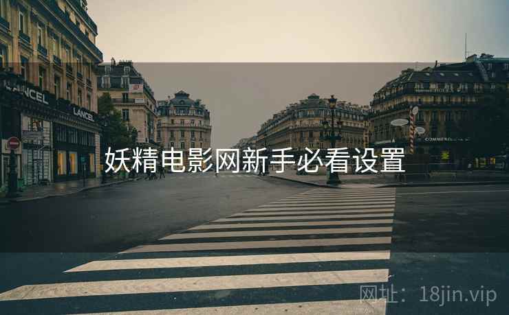 妖精电影网新手必看设置
