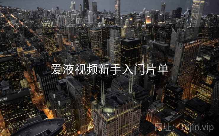 爱液视频新手入门片单